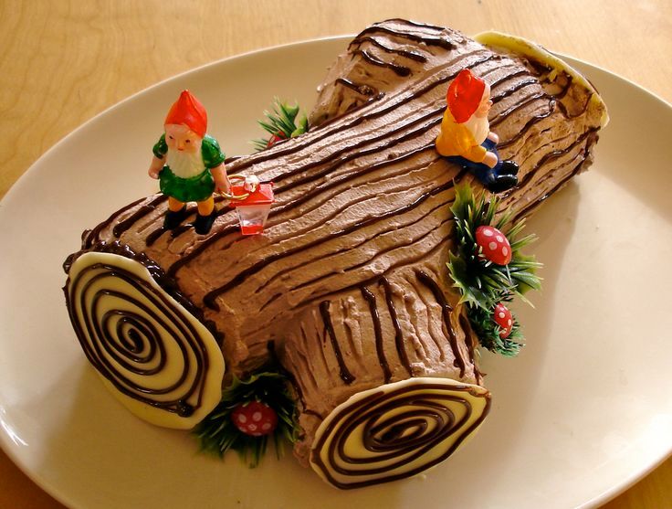 yule log plush